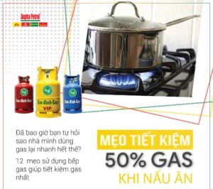 Cách sử dụng gas tiết kiệm