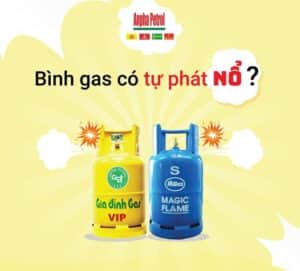 Bình gas có nổ không