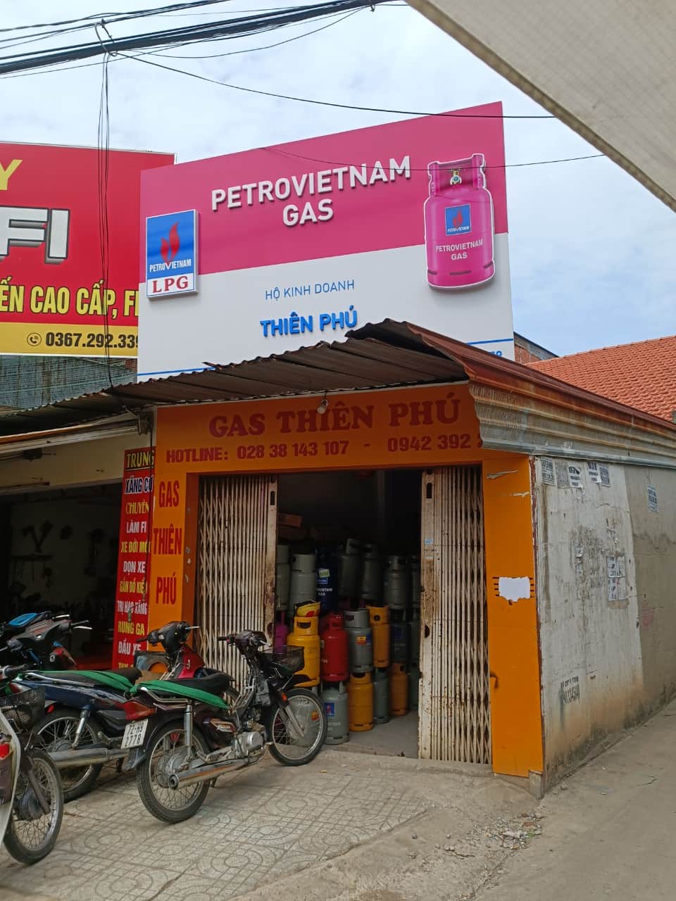 Cửa hàng gas Bình Minh đường Lê Văn Sỹ