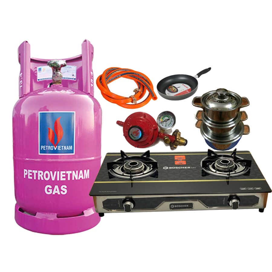 Trọn bộ bình bếp gas đơn và đôi giá rẻ