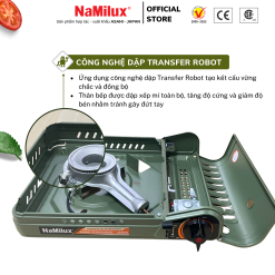 Bếp Gas Mini Eco Siêu Bền NaMilux PL1911PF - Ảnh 3