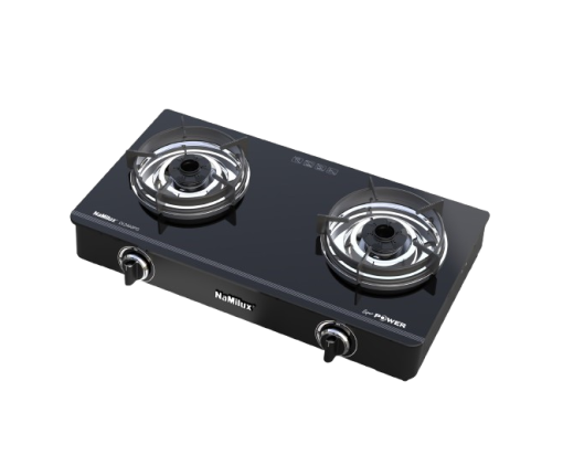 Bếp Gas Đôi Kính Cường Lực Công Suất Cao NaMilux DL2463PG