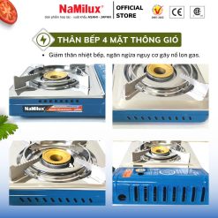 Bếp Gas Mini Eco NaMilux NH-2911PS - Ảnh 4